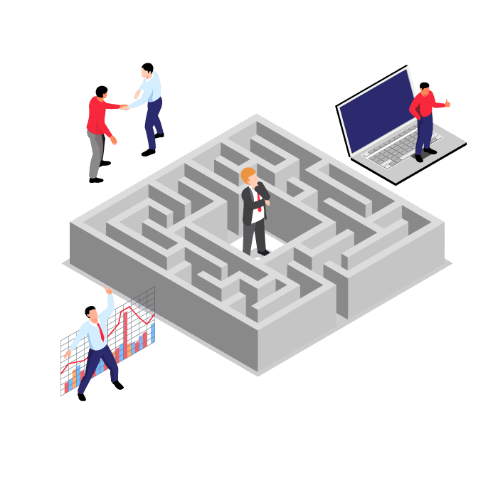 Laberinto como metáfora de procesos y transformación digital
